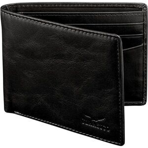Wallet for Men’s - Genuine Leather Slim Bifold RFID Wallet - Gift for Men